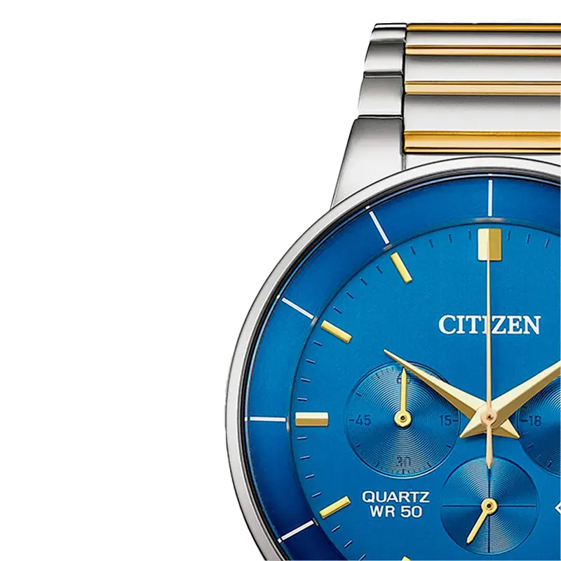 Citizen Quartz Chronograph Two-Tone Men's Watch- AN8224-51L